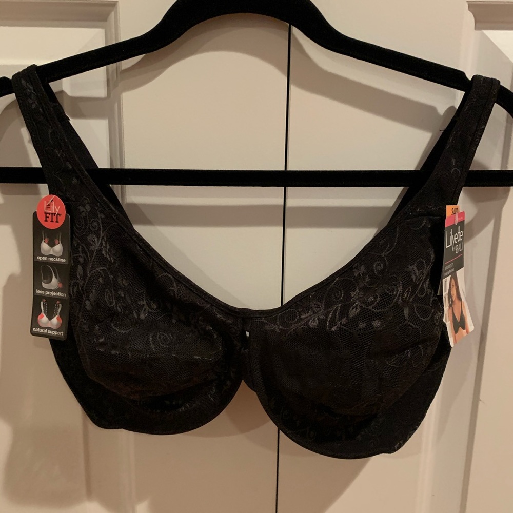 Lilyette by Bali Underwire Minimizer Bra 34DD NWT